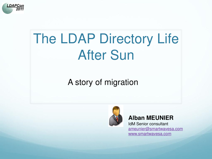 the ldap directory life
