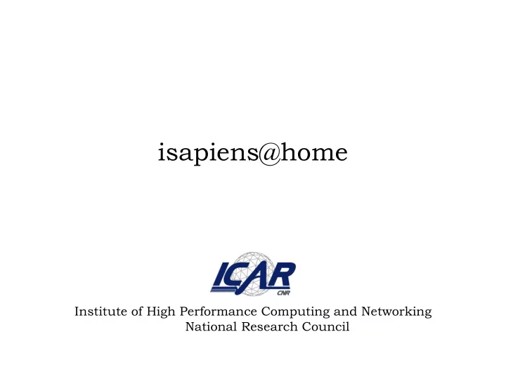 isapiens home