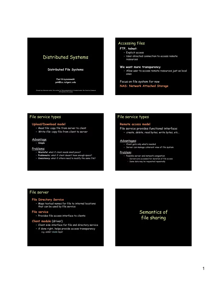 distributed systems