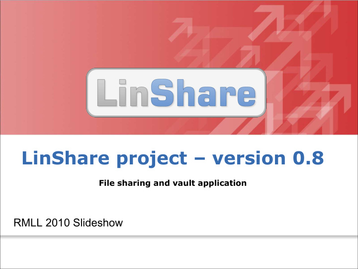 linshare project version 0 8