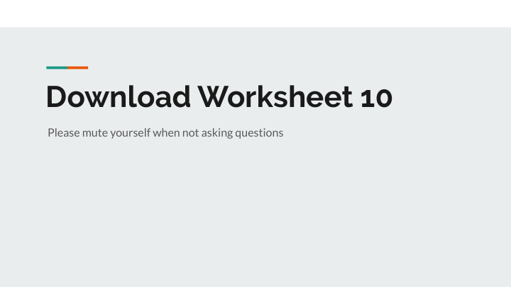 download worksheet 10