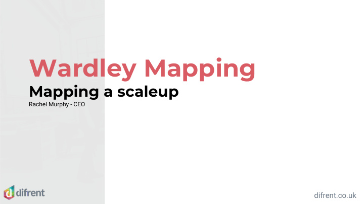 wardley mapping