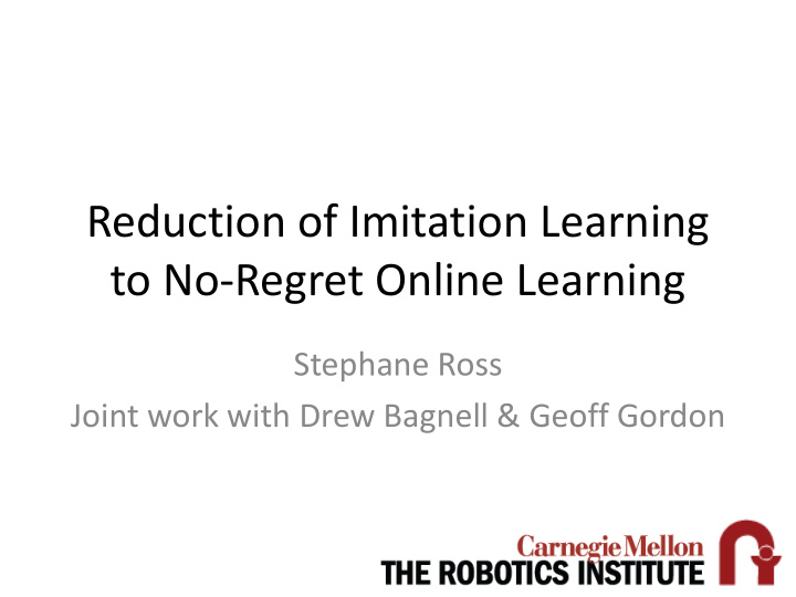 to no regret online learning