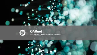 1  Paul Schopis  Executive Director &amp; Chief Technology Officer, OARnet  Panel Discussion: CC*