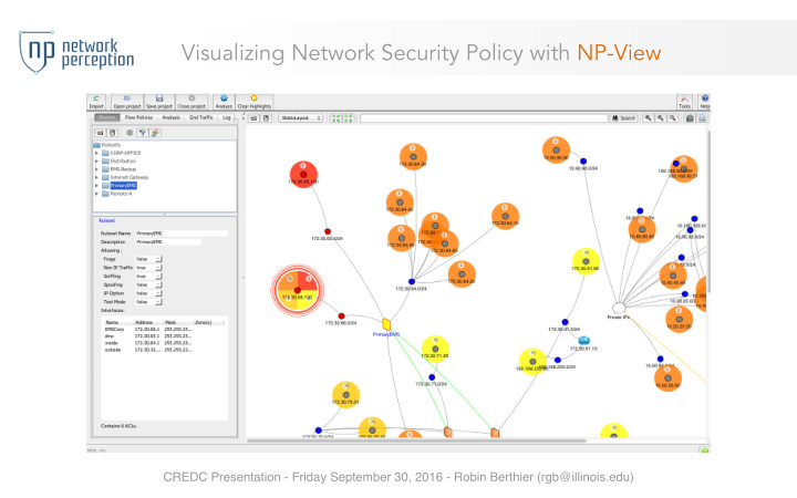 visualizing network security policy with np view