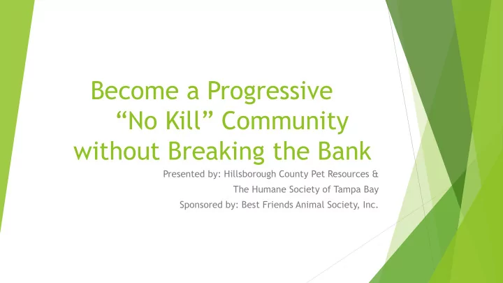 become a progressive