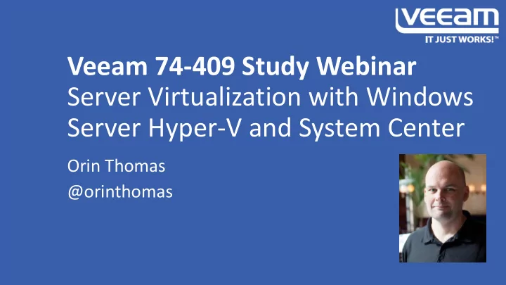 server virtualization with windows