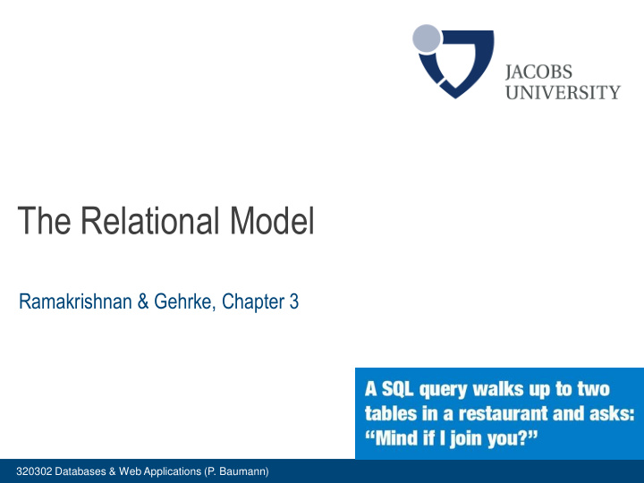 the relational model