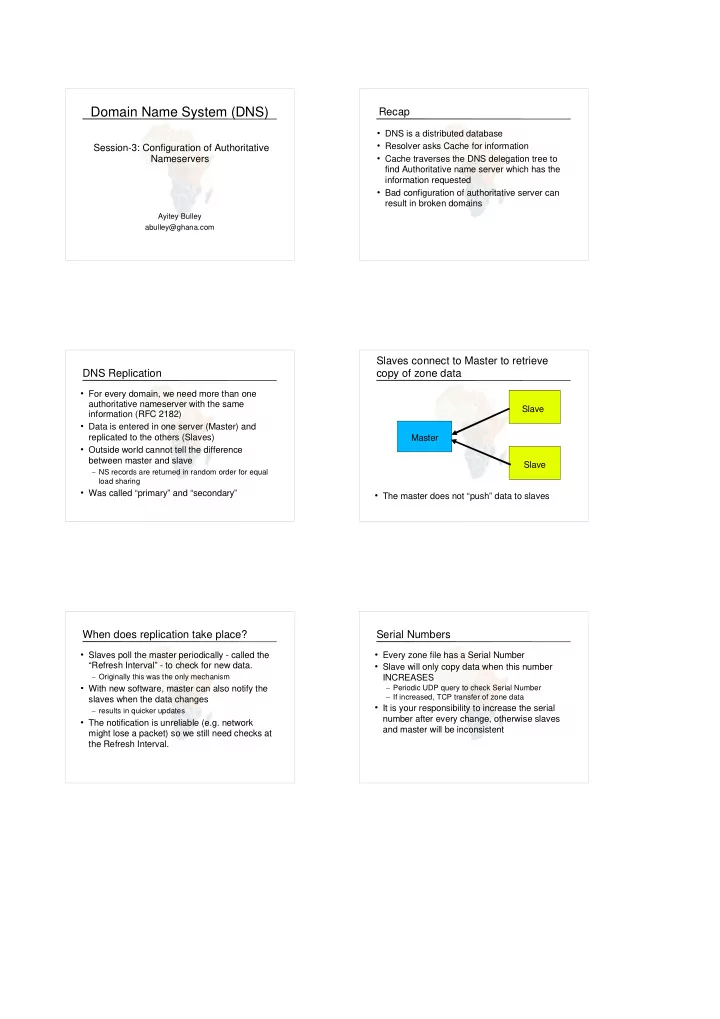 domain name system dns