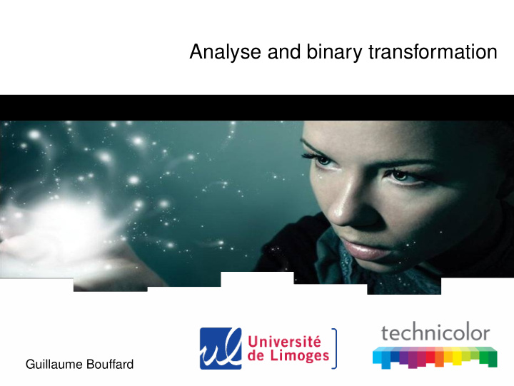analyse and binary transformation