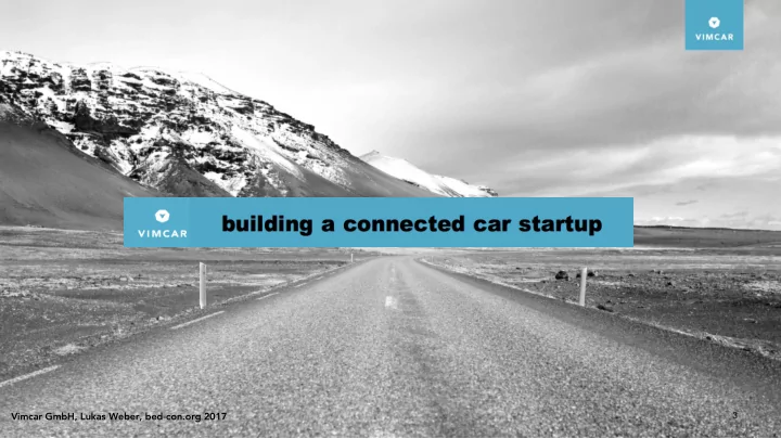 connected car they say