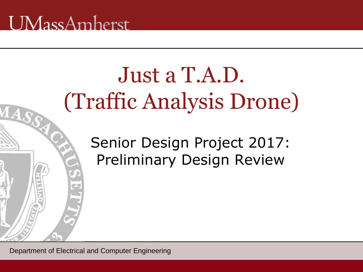 just a t a d traffic analysis drone