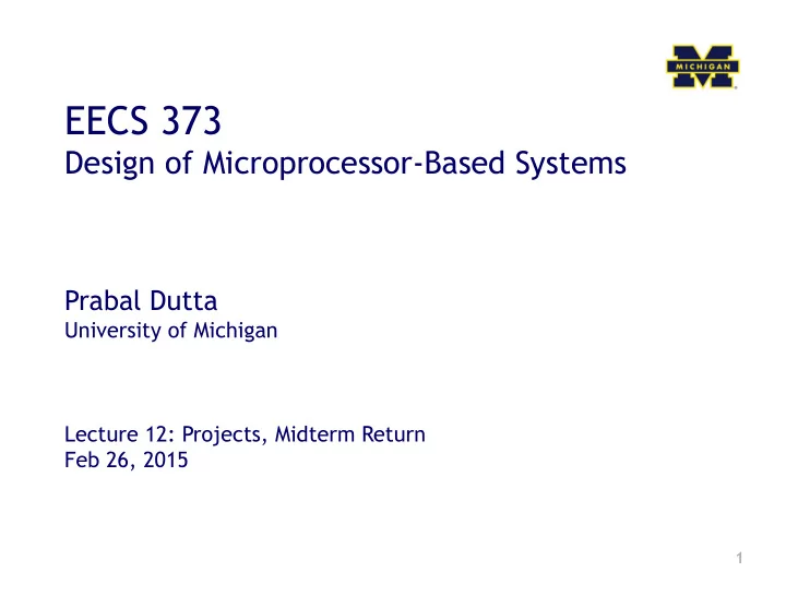 eecs 373