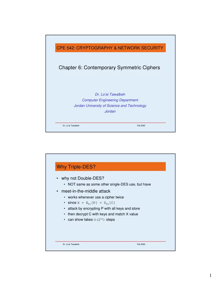 chapter 6 contemporary symmetric ciphers