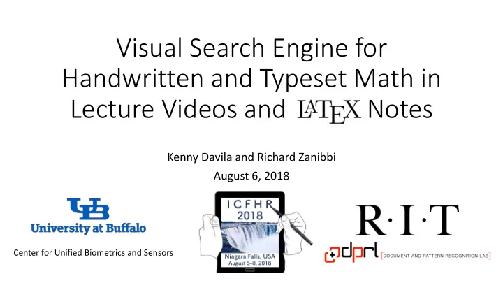 visual search engine for