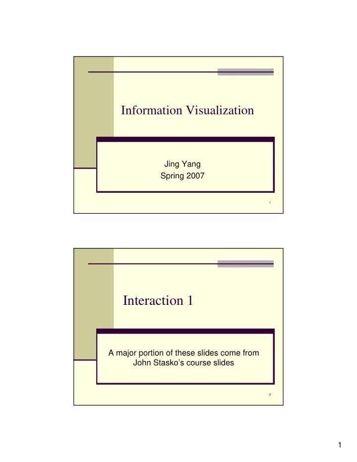 interaction 1