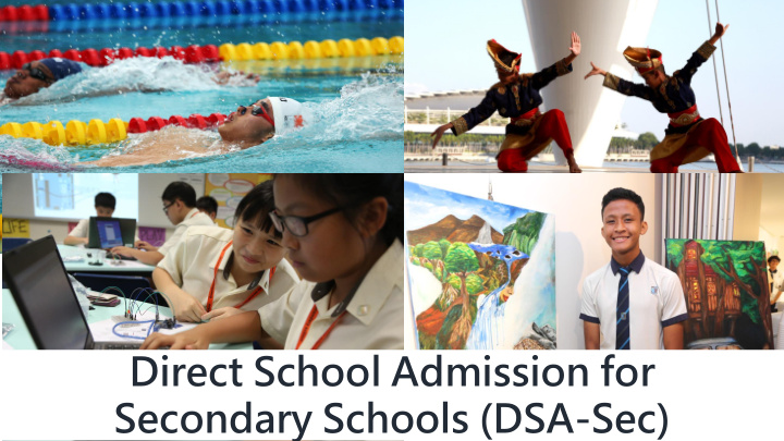 direct school admission for secondary schools dsa sec