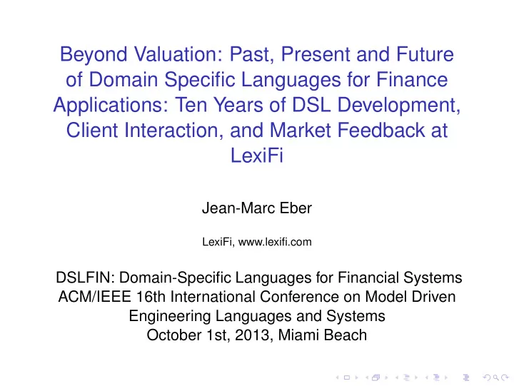 beyond valuation past present and future of domain