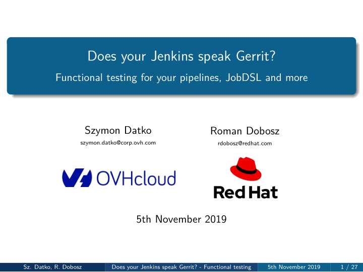 does your jenkins speak gerrit