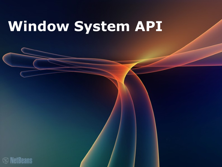 window system api