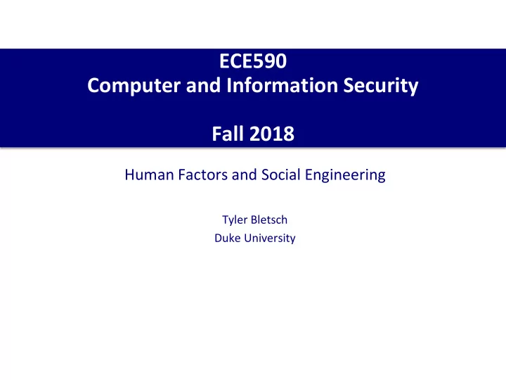 ece590 computer and information security fall 2018