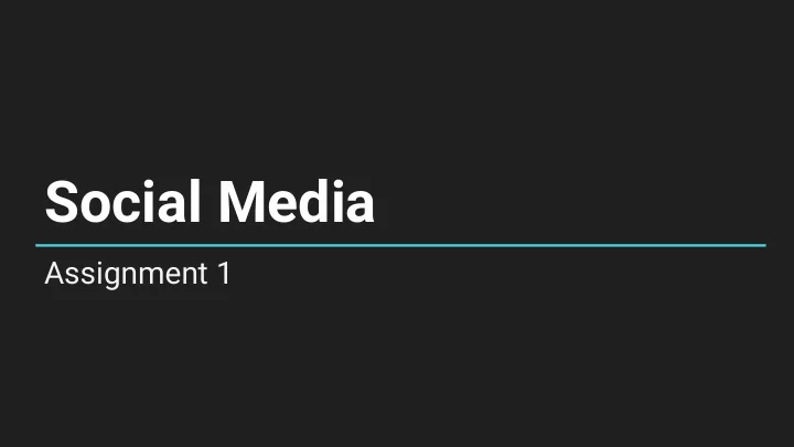 social media