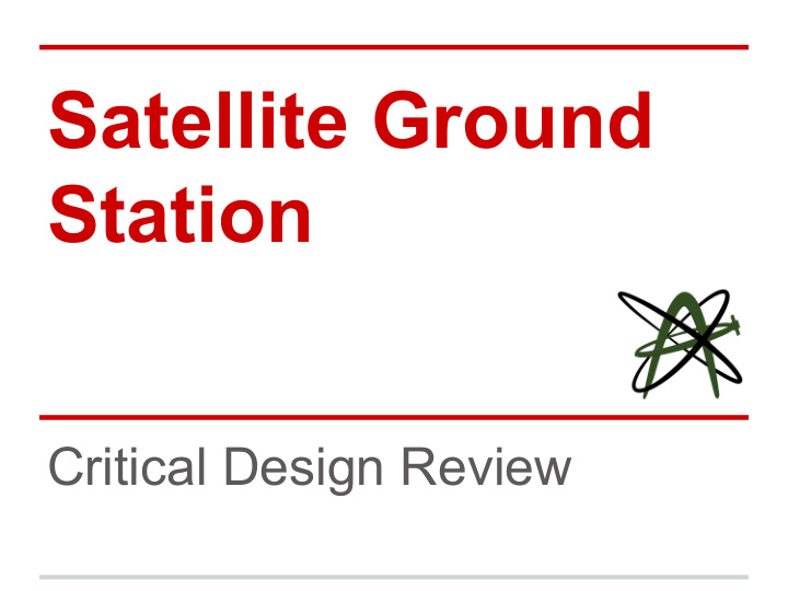 satellite ground station