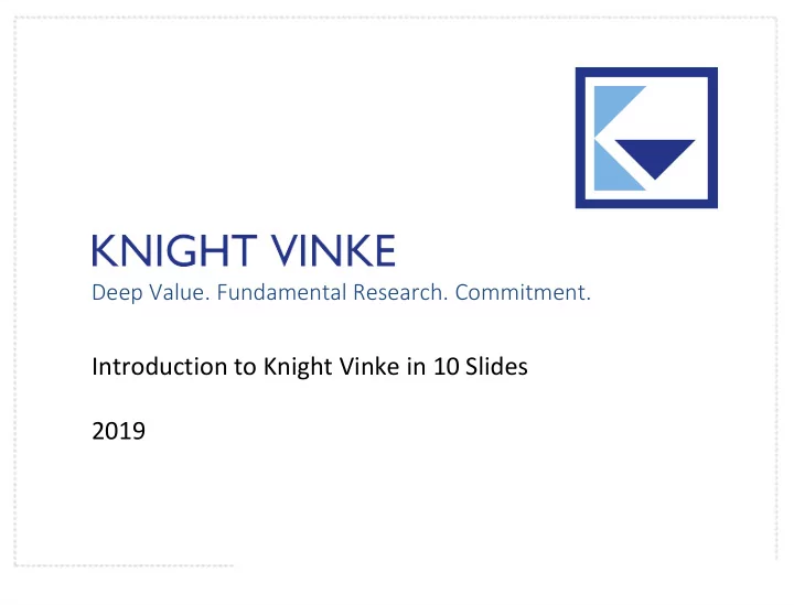knight vinke