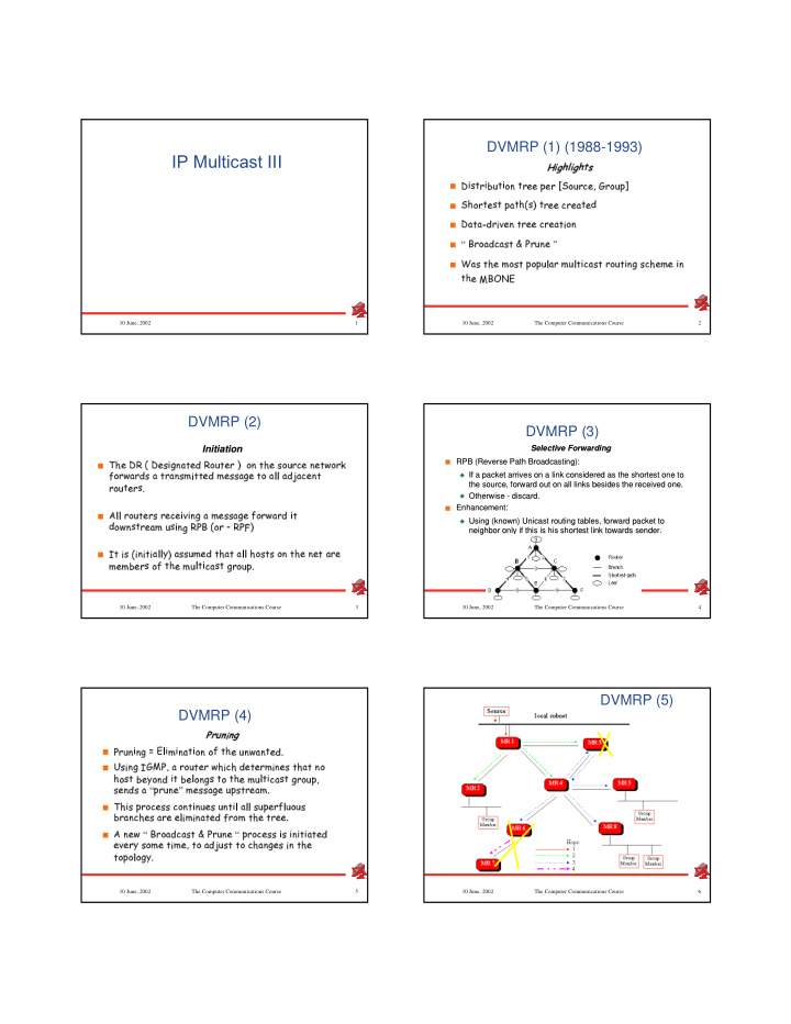 ip multicast iii