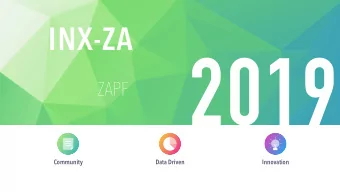 2019  ZAPF  Community  Data Driven  Innovation  Can be found hanging out near harbours  Drinks beer