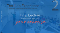 your exercise ilab 1 2 info event online