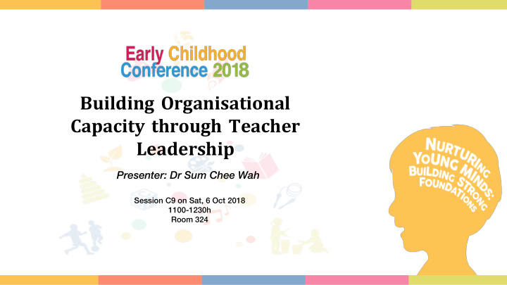 building organisational capacity through teacher