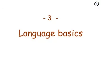 Language basics  Timeline  Eiffel 11986 1988 (OOSC 1 st edition)  Eiffel 2  Eiffel 3 1990-1991 (