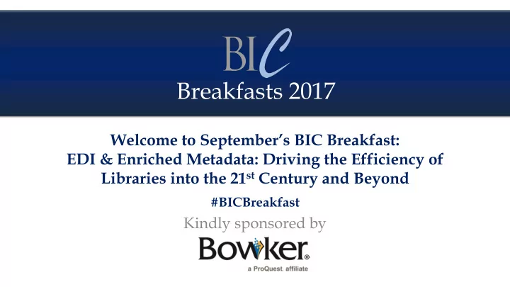 breakfasts 2017