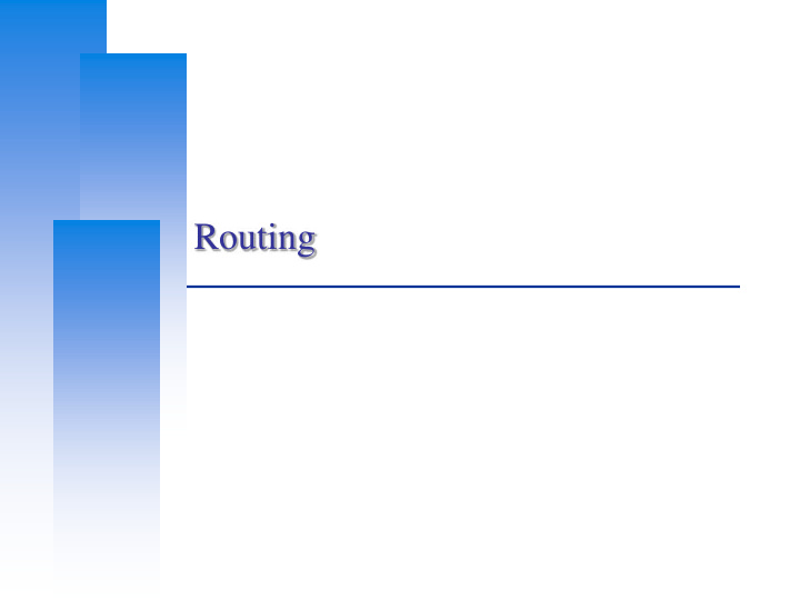 routing