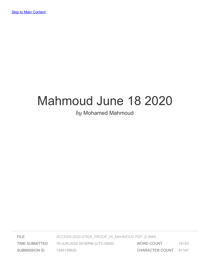 mahmoud june 18 2020