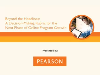 Todays Speakers  Deb Gearhart, Ph.D.  Vice Provost for eLearning and Strategic Partnerships