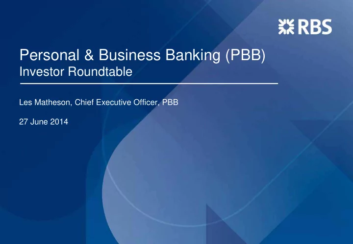 personal business banking pbb