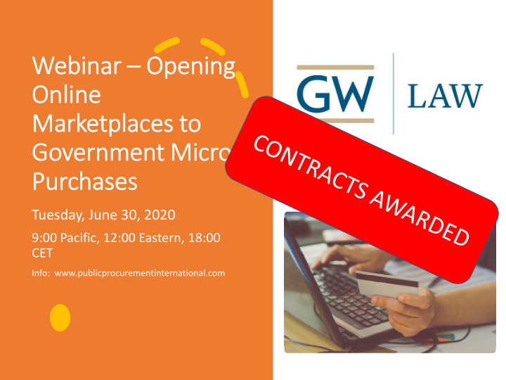 webinar opening online marketplaces to government mic