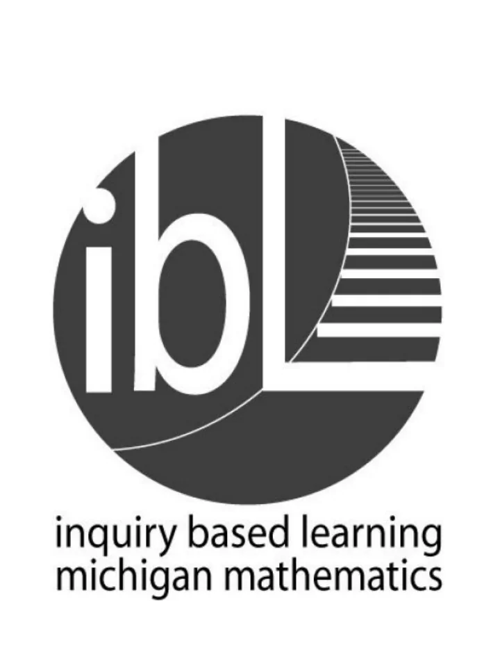 ibl at university of michigan 2