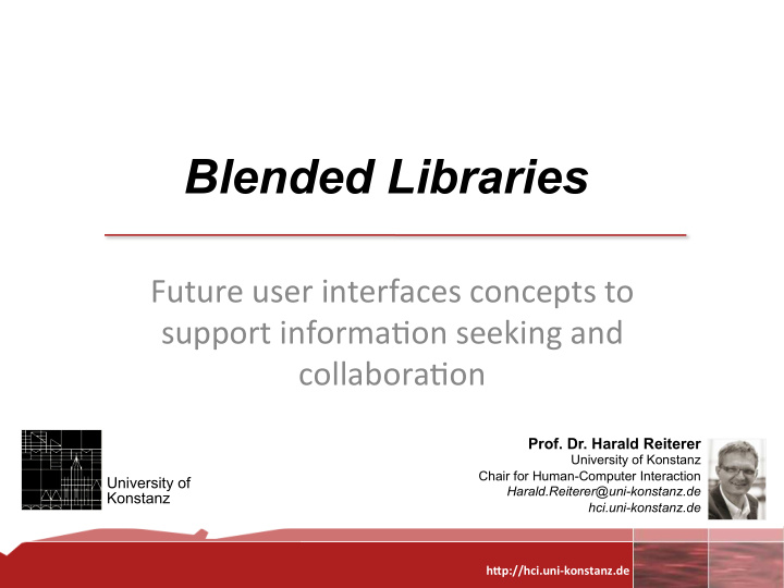 blended libraries