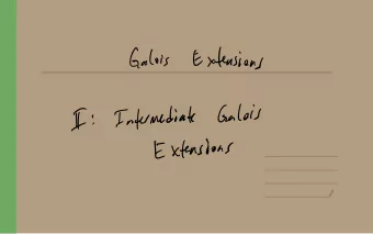 :i extensions )  characterizations  for  Galois Thin ( Equivalent - Gal ( EIF ) . Then  and