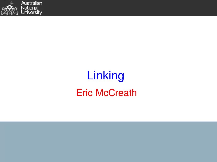 linking