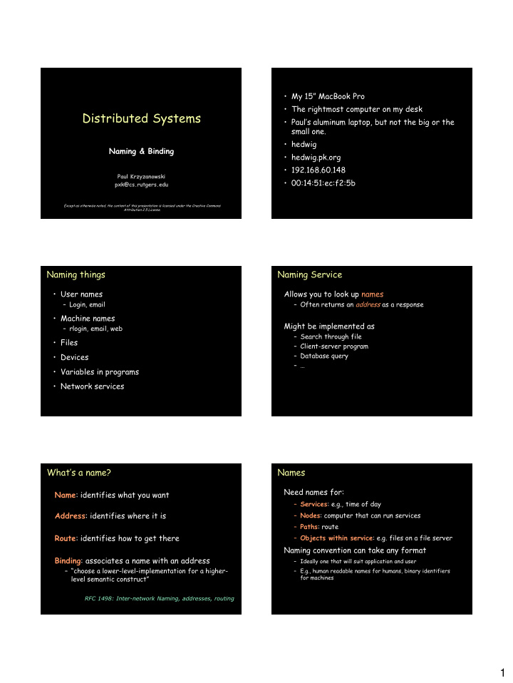 distributed systems