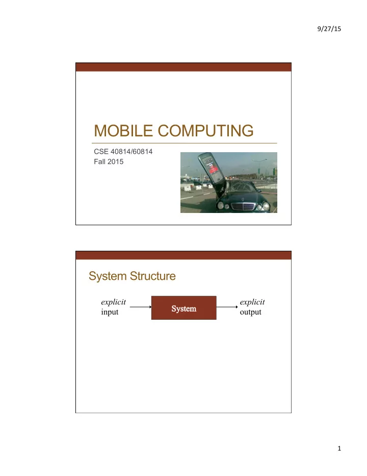 mobile computing
