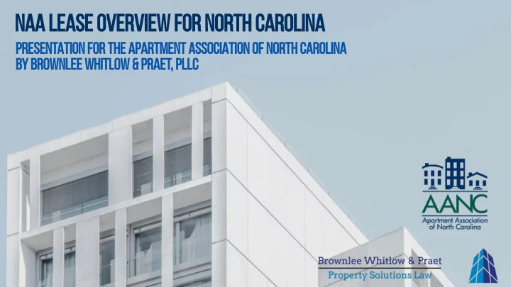 naa lease overview for north carolina