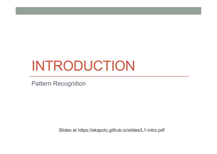 introduction