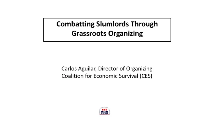 combatting slumlords through