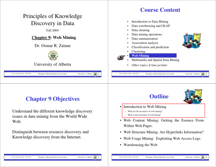 course content principles of knowledge