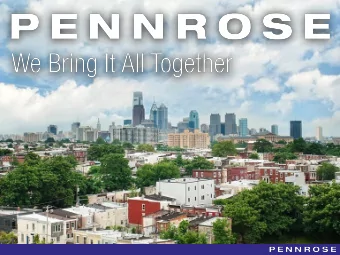 History  Over 35 years in business  We Are  Specialists in multi-family, mixed-use,